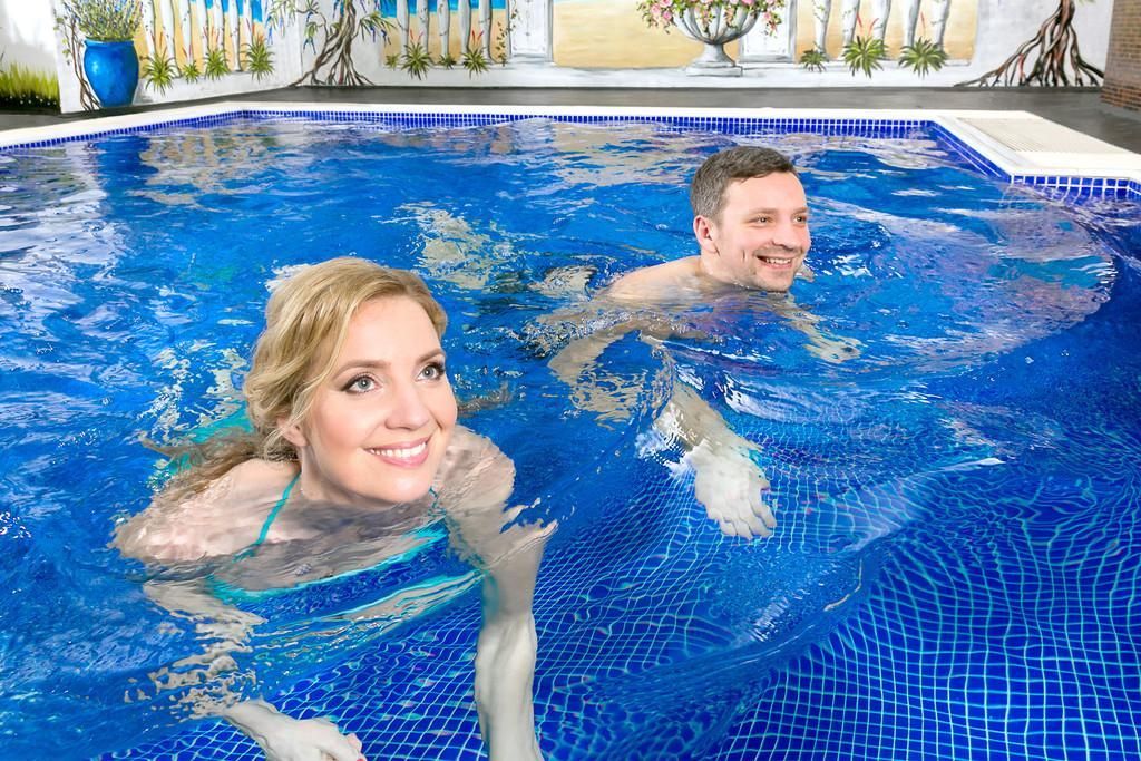 Спа-центр с банями в спа-отеле 