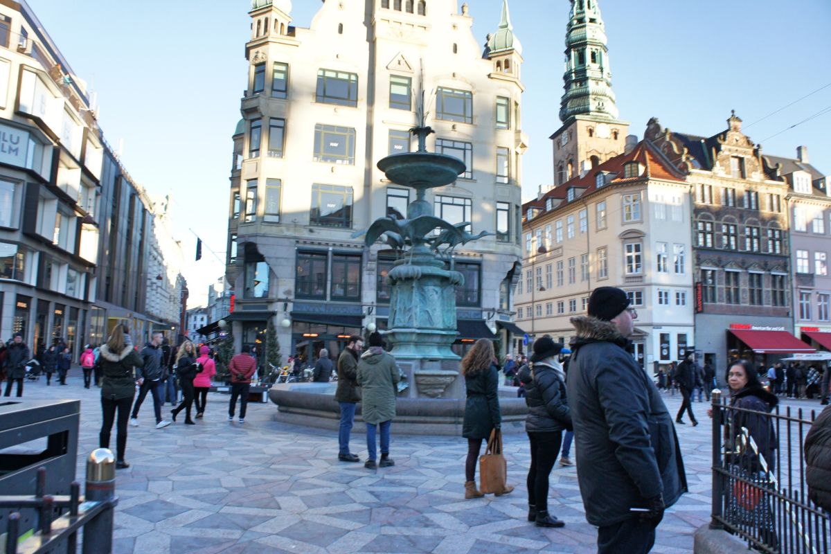 Фонтан Аисты