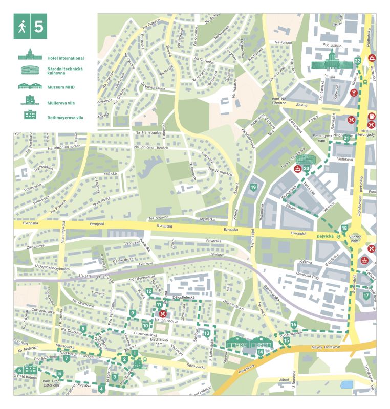 Стршешовице и Дейвице: От романтических вилл – к социалистическим небоскрёбам