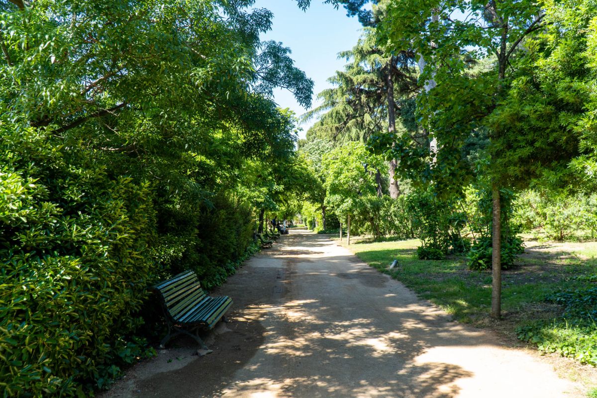 Сады дворца Педральбес