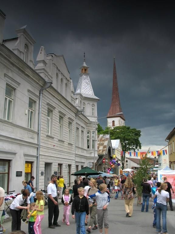 Улица Пикк в Раквере