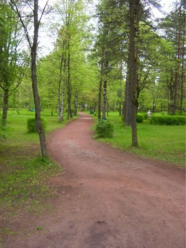 Светлый парк в Нарва-Йыэсуу