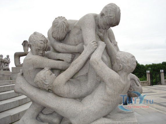 Парк скульптур Вигеланд