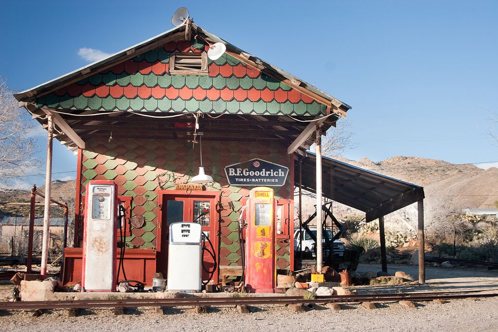 Хлорид (Члорайд) - заброшенный город Аризоны