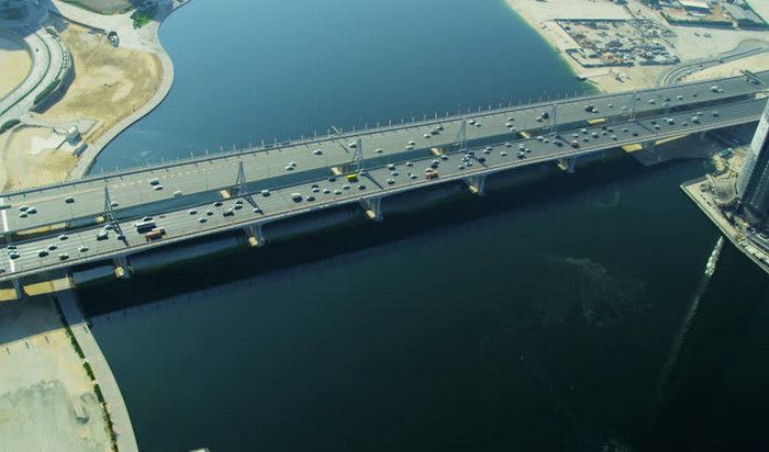 Мост Бизнес Бэй Кроссинг (Business Bay Crossing Bridge)