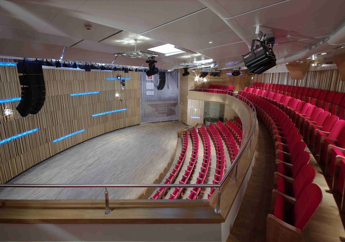 Концертный зал пражской консерватории