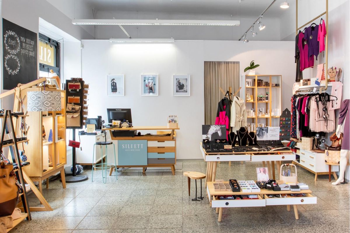 Магазин эстонской моды Siluett