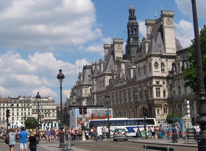 Площадь Отель-де-Виль (бывшая Гревская площадь)