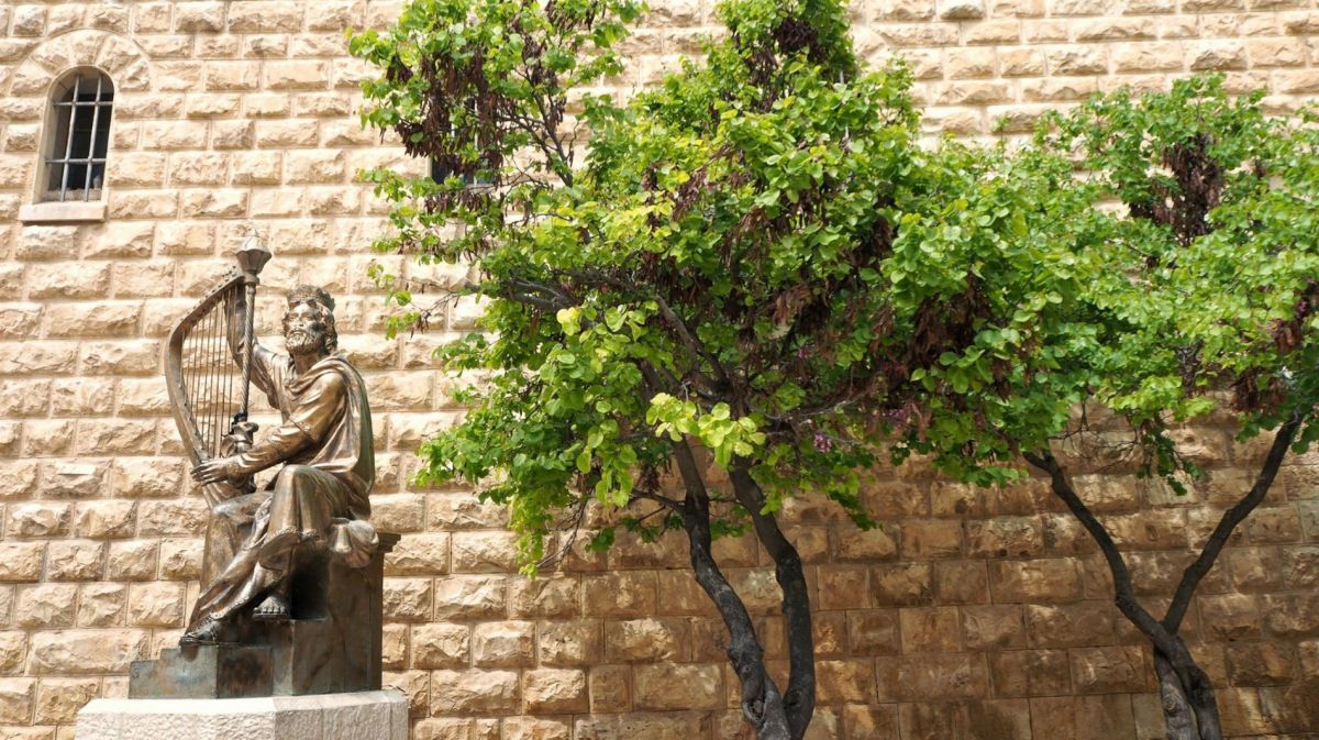 Синагога рядом в гробницей Царя Давида в Иерусалиме