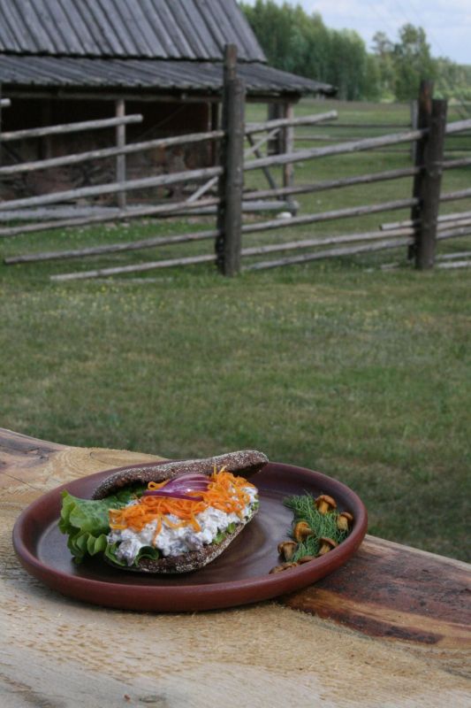 Чайная в Вярска хуторный музей (Tsäimaja)