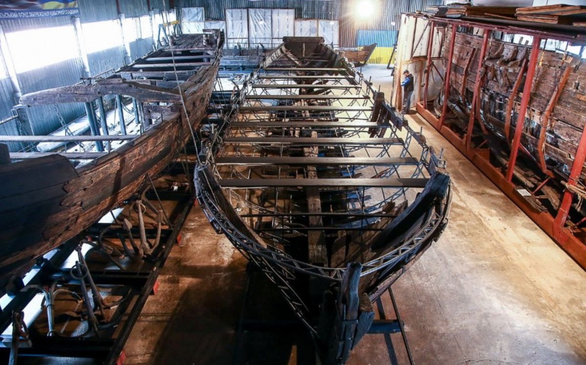 Музей судоходства Чайка в Запорожье