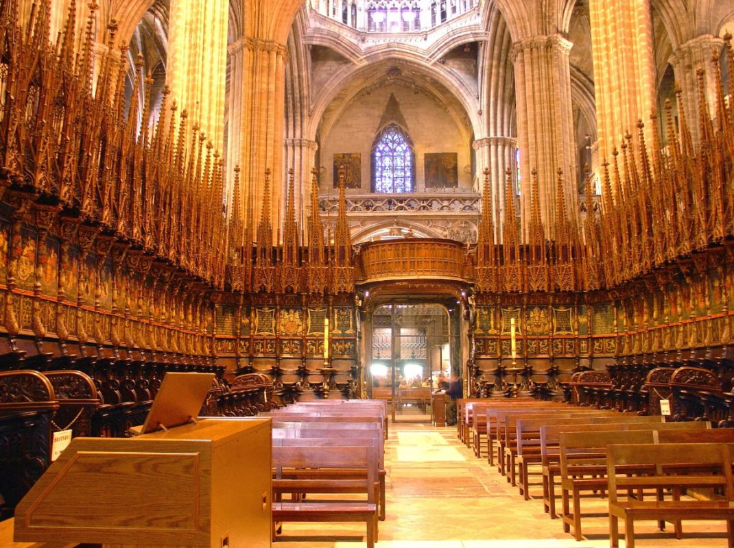 Кафедральный собор Барселоны (Собор Святого Креста и Святой Евлалии)