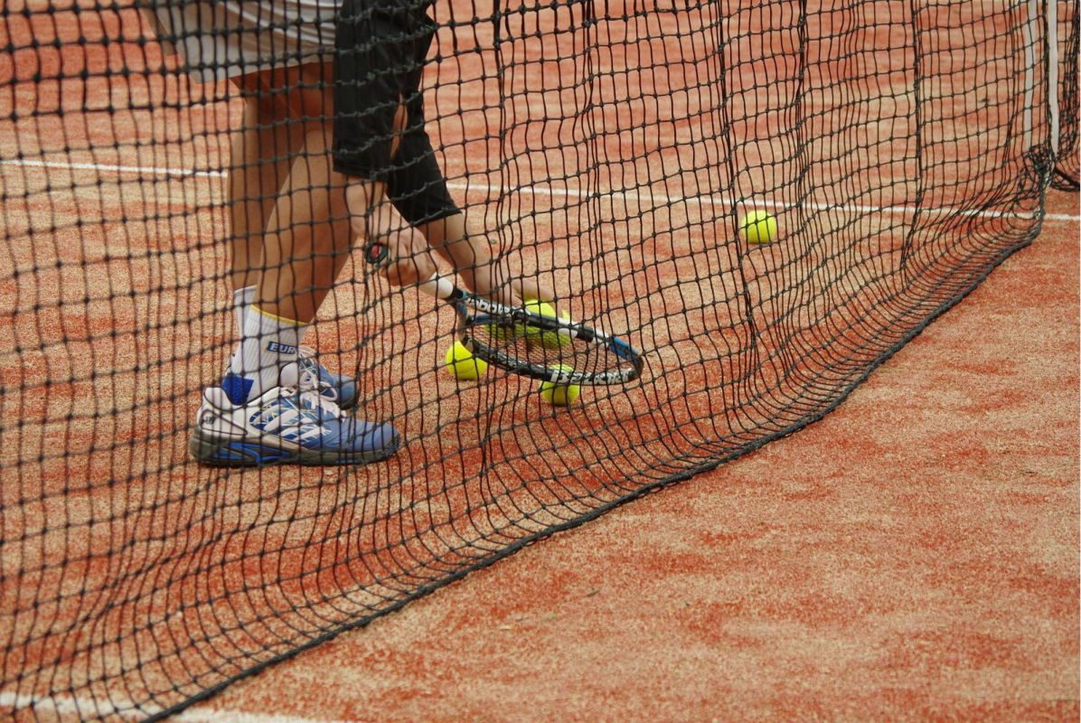 Теннисный корт в деревне отдыха Pidula Forell