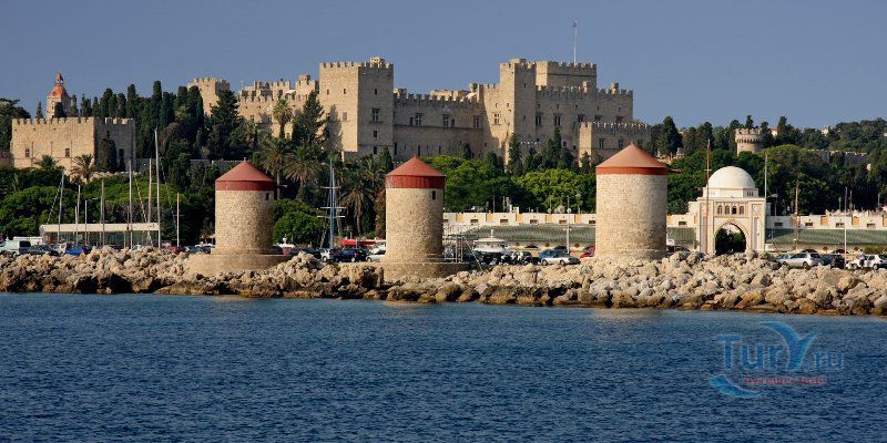 Ветряные мельницы Родоса