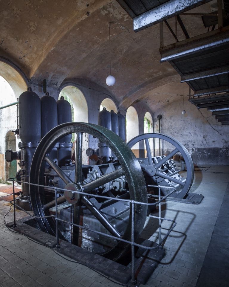 Старые очистные сооружения в районе Бубенеч