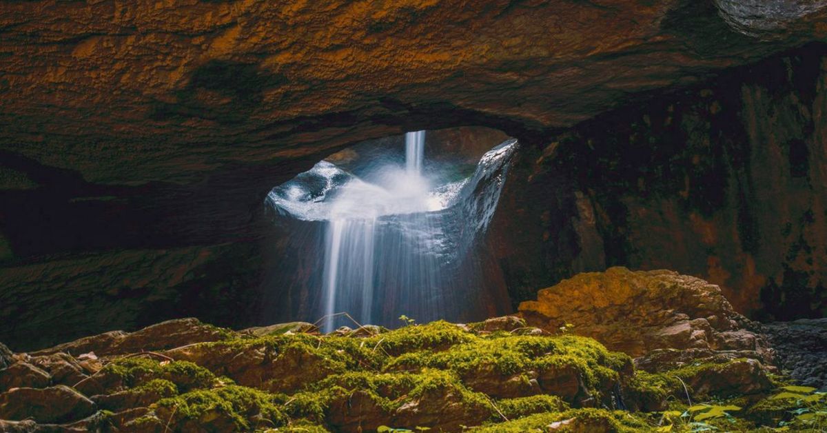 Салтинский Подземный Водопад
