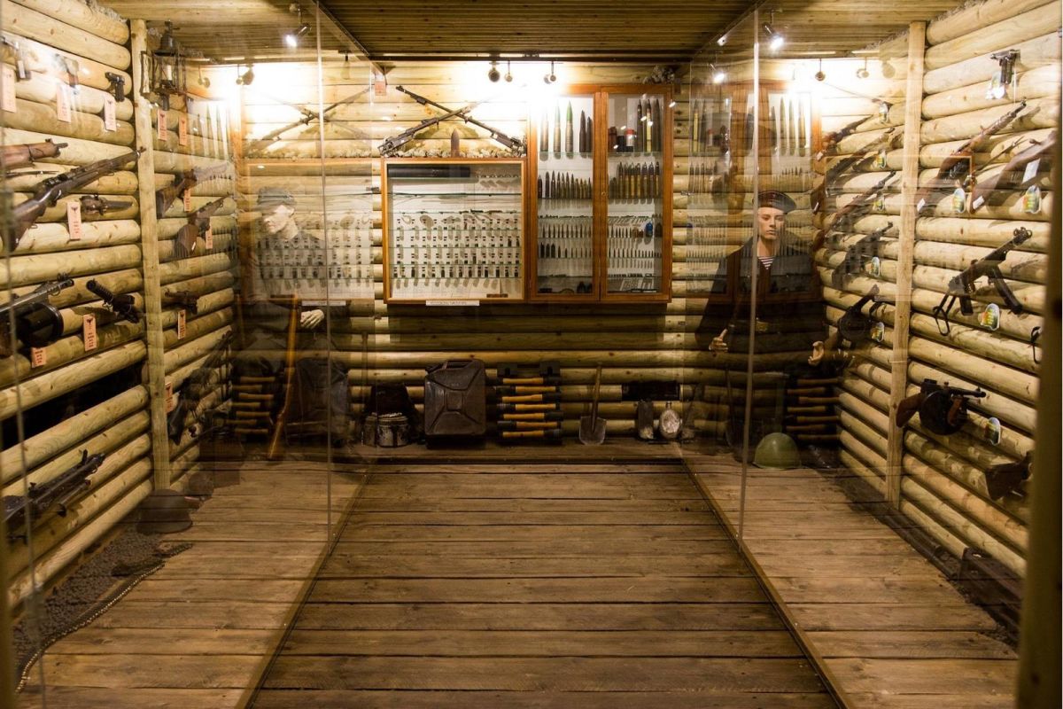 Тематический военный парк в Валга