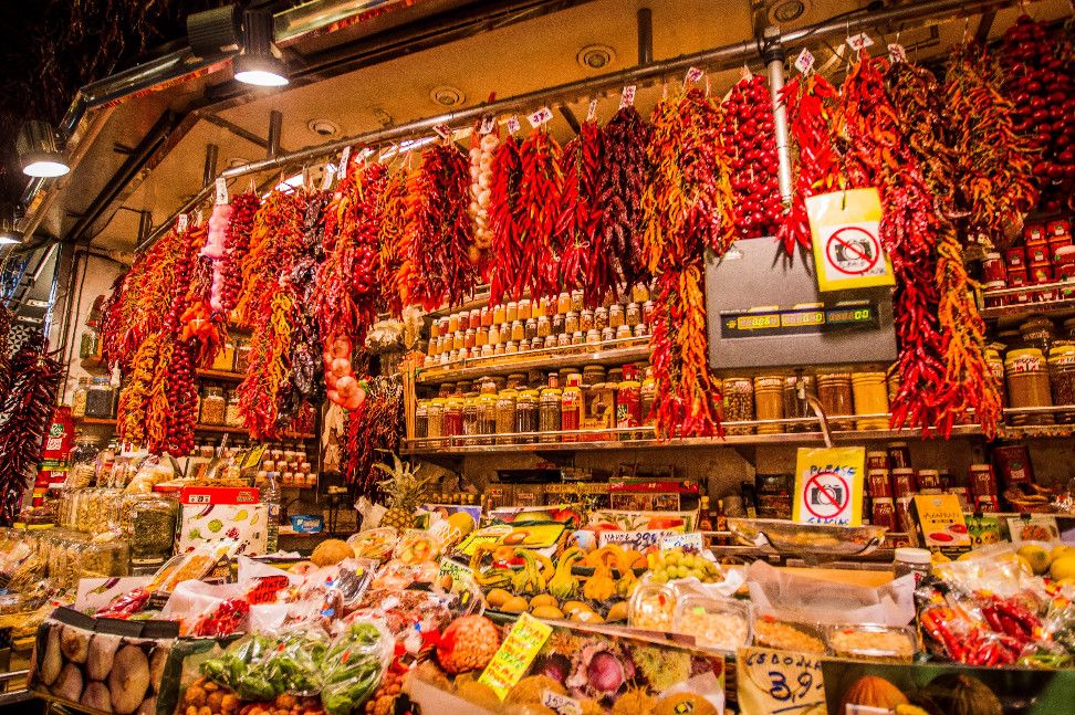 Рынок Бокерия в Барселоне