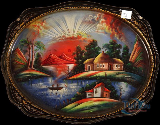 Жостовская фабрика декоративной росписи