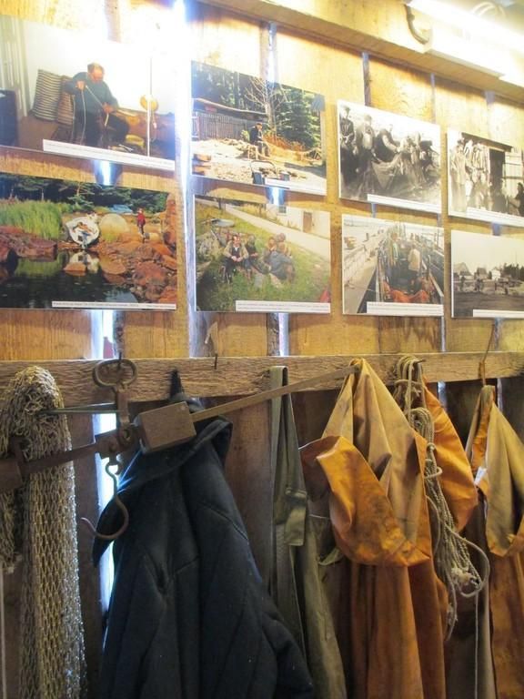 Сарай для сетей и музейная комната Антса Касе