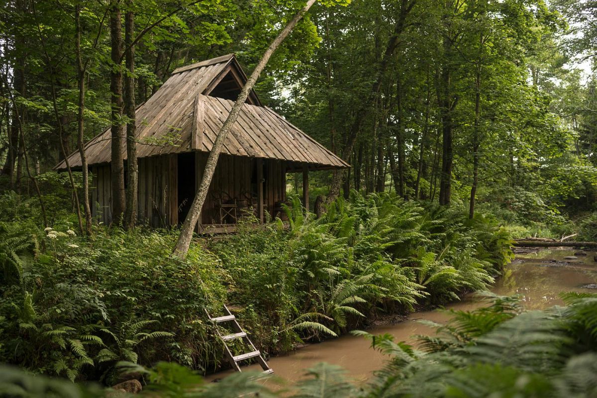 Черная баня Туристического хутора Адами