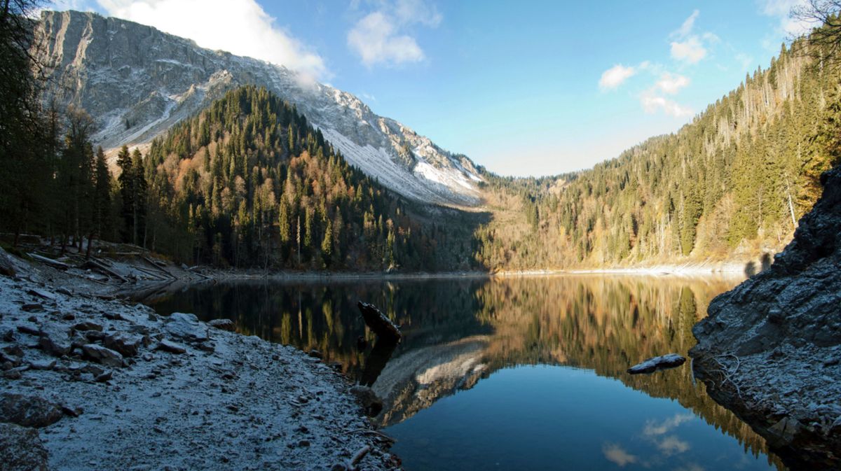 Озеро Малая Рица