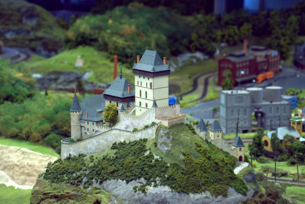 Королевство железных дорог / Интерактивная модель Праги