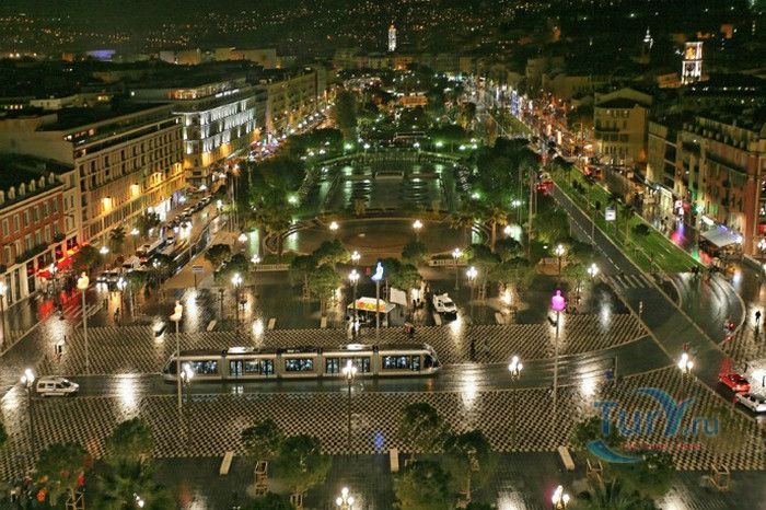 Площадь Массена в Ницце