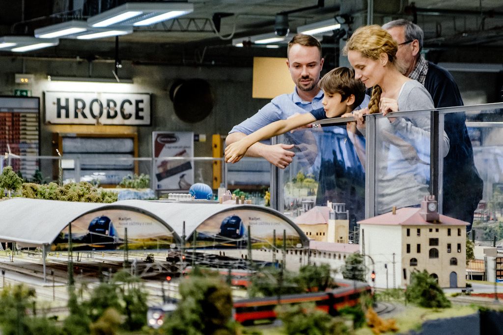 Королевство железных дорог / Интерактивная модель Праги