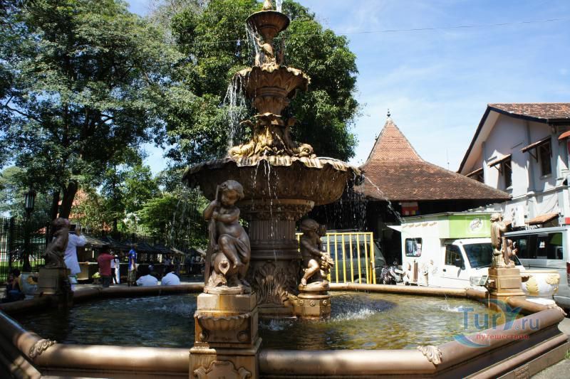 Английский Фонтан в Канди 1815 года