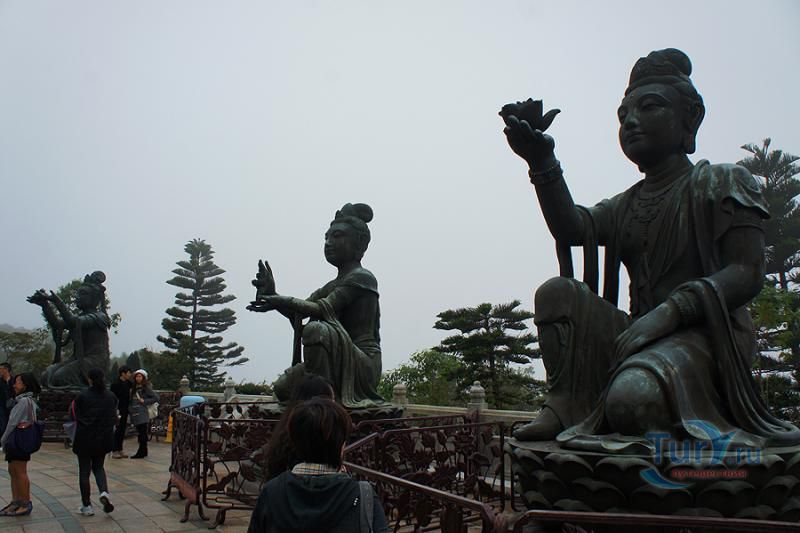 Большой Будда и Монастырь По Лин