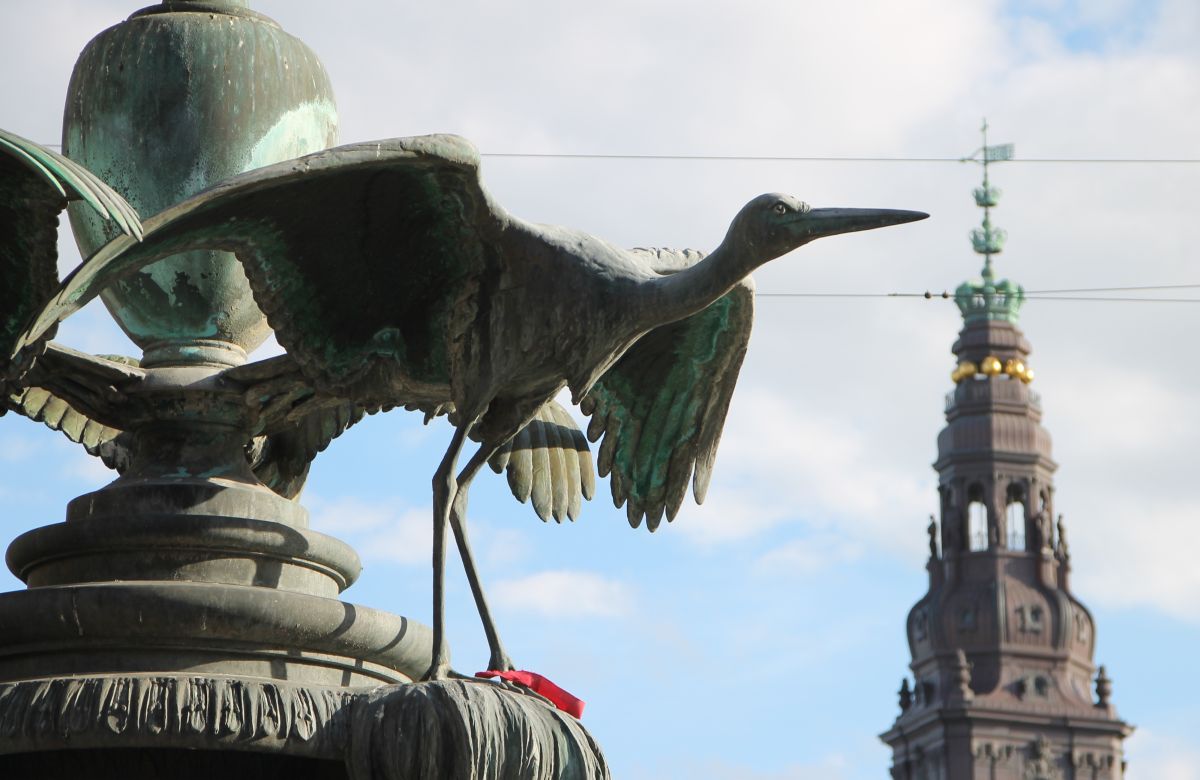 Фонтан Аисты