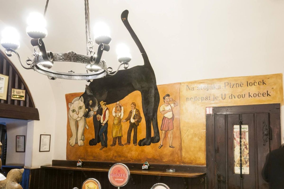 Ресторан и пивовар U Dvou koček