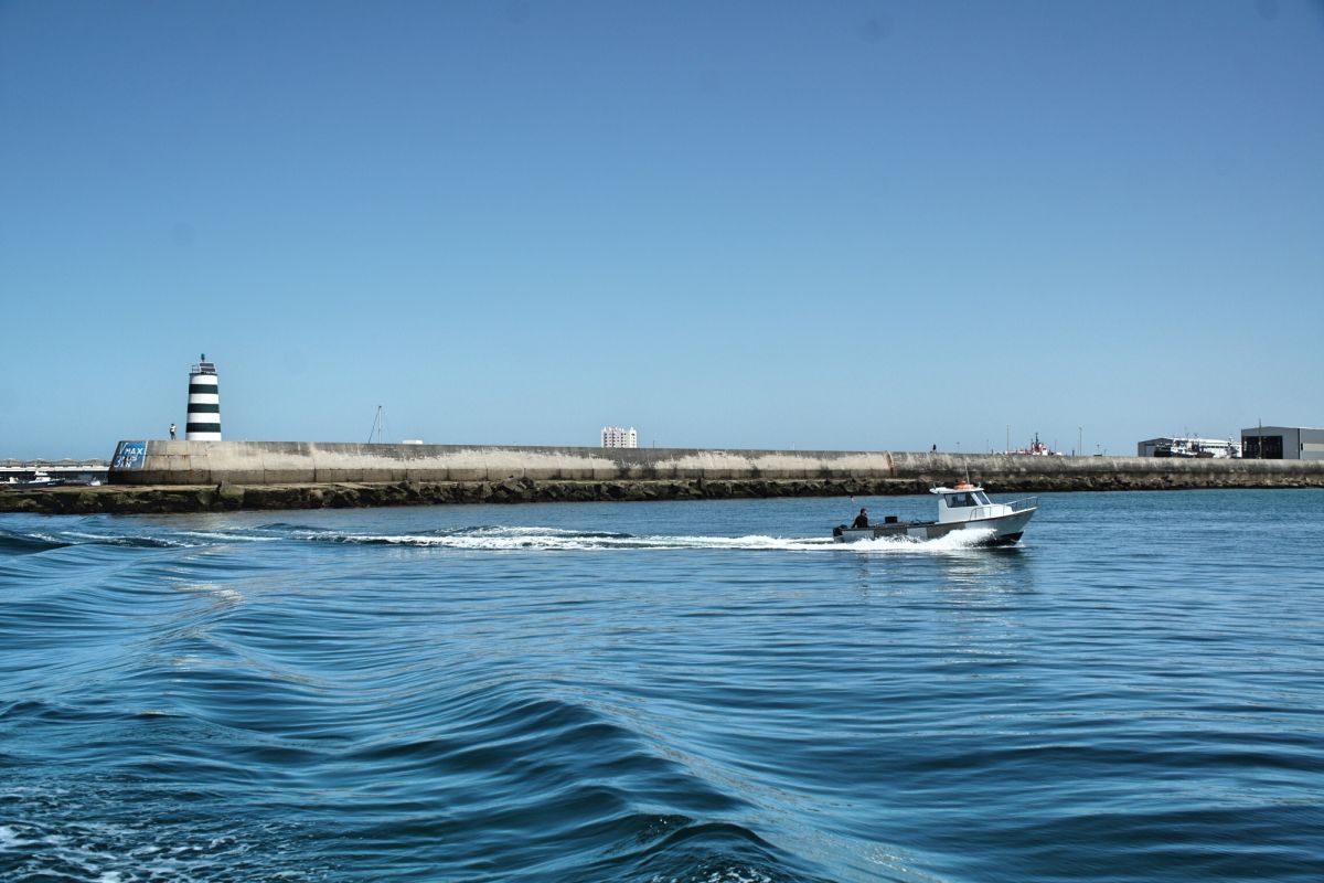 Маяк Пениши на восточном пирсе