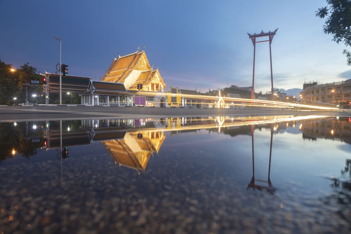 Гигантские качели Сан-Чингча в Бангкоке