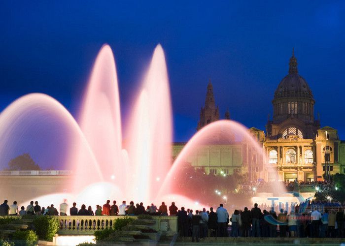 Волшебный Фонтан в Барселоне