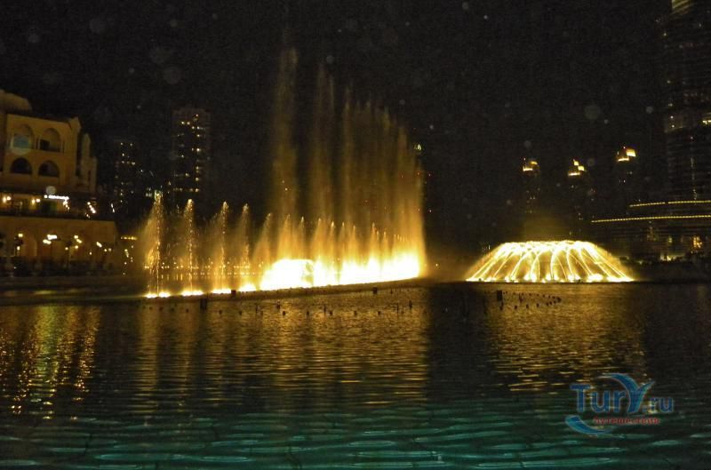 Фонтан Дубай