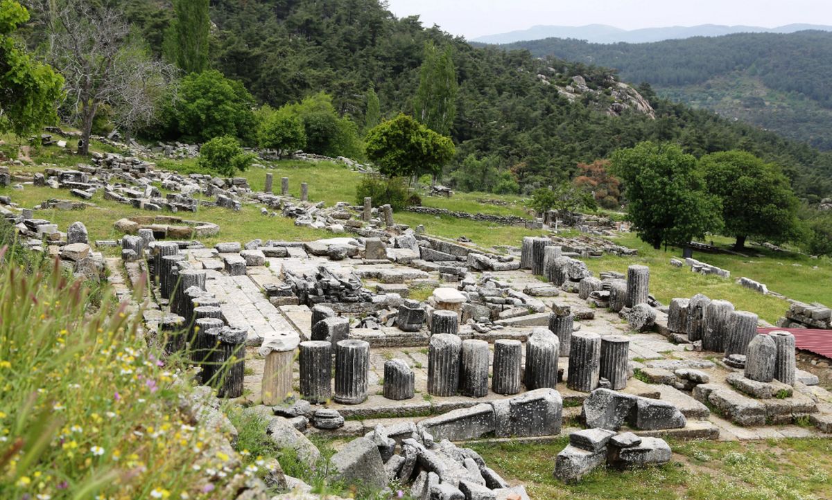 Руины древнего города Лабранда