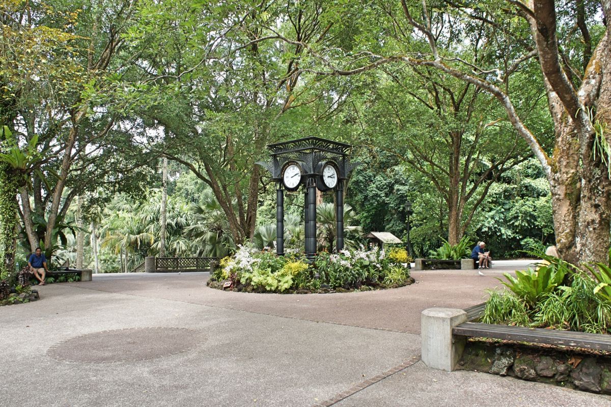 Национальный сад орхидей Сингапура