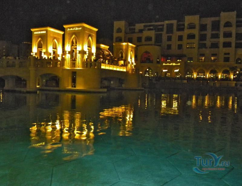 Фонтан Дубай