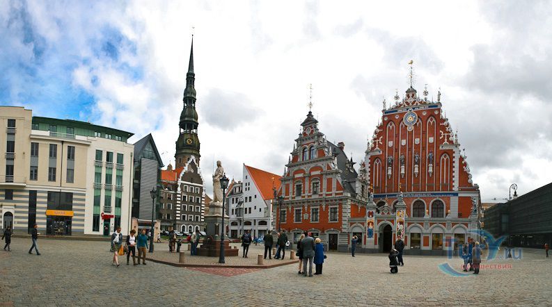 Ратушная площадь в Риге
