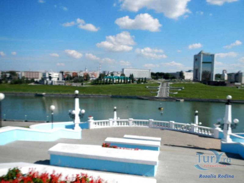 Театральная Набережная в Чебоксарах