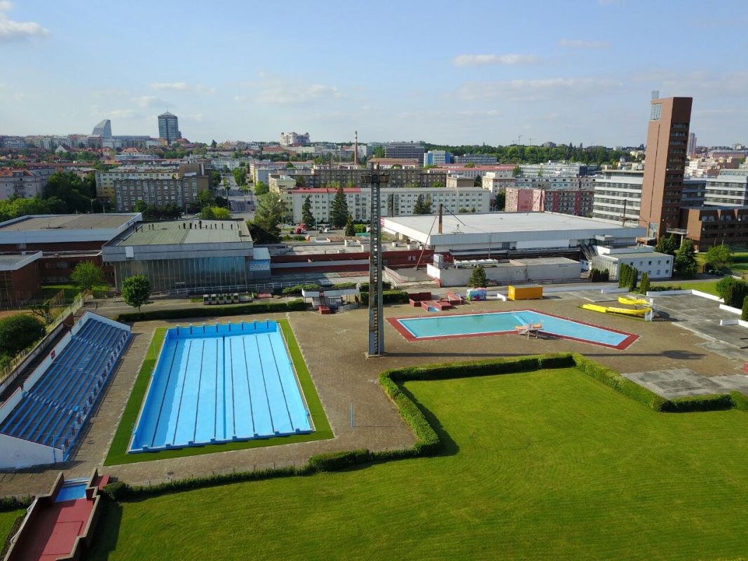 Плавательный стадион Slavia Praha