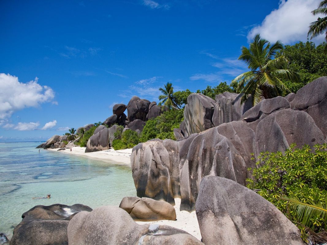 Пляж Анс Сурс д'Арджент