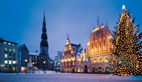 Ратушная площадь в Риге