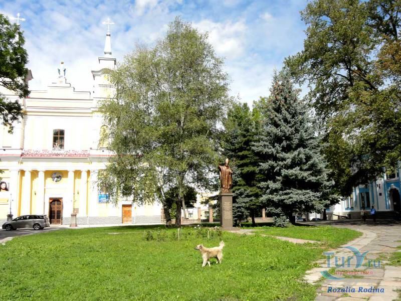 Памятник Иоанну Павлу II в Житомире