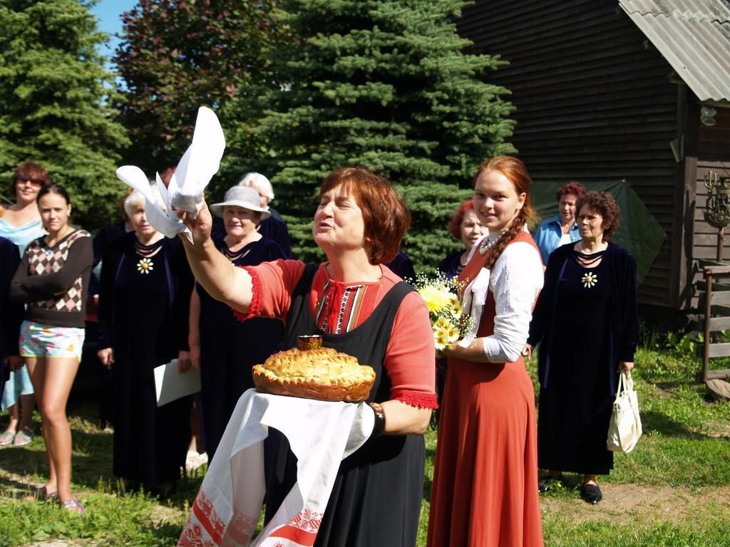 Русский хуторской двор в Пярнумаа