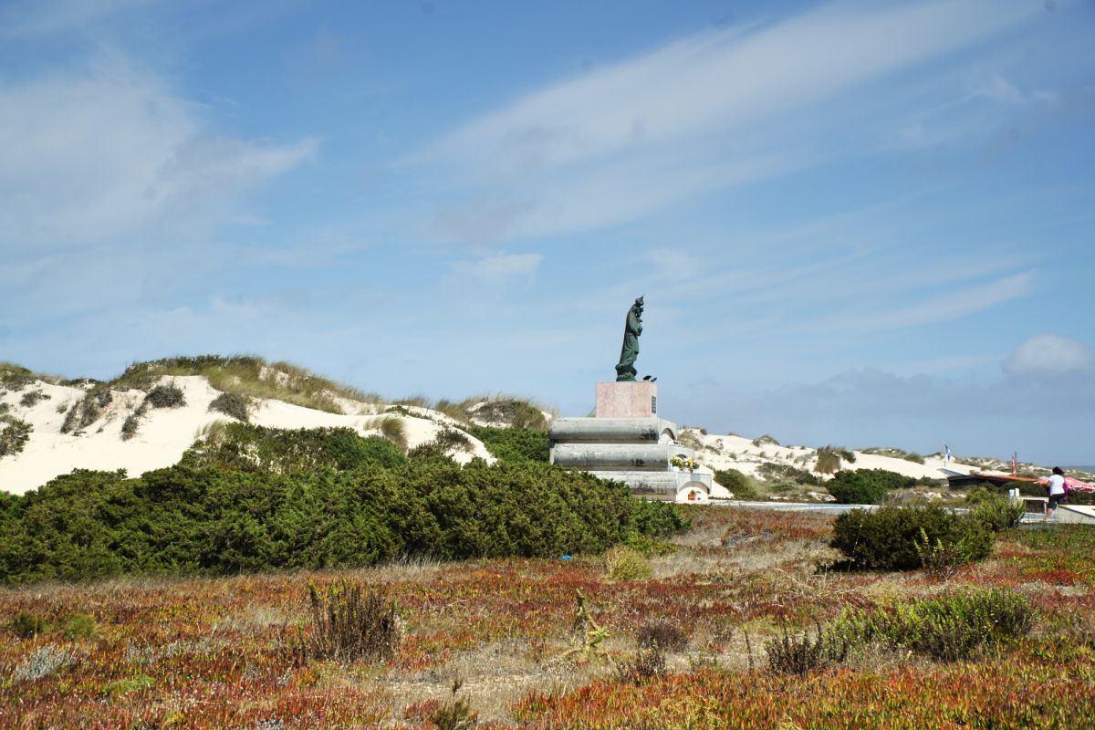 Статуя святой покровительницы рыбаков