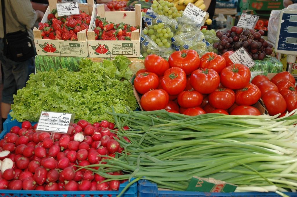 Рынок Hales Turgus в Вильнюсе