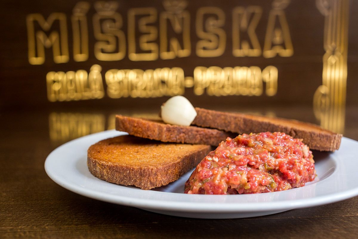 Ресторан Lokál U Bílé kuželky